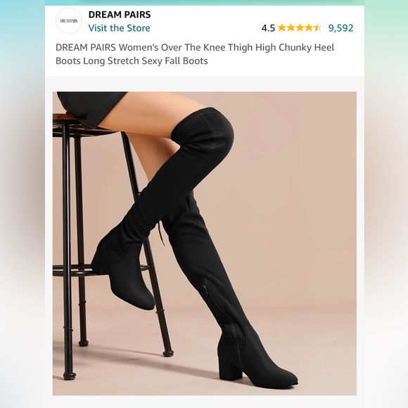 Dream Pairs Shoes - KNEE HIGH BOOTS